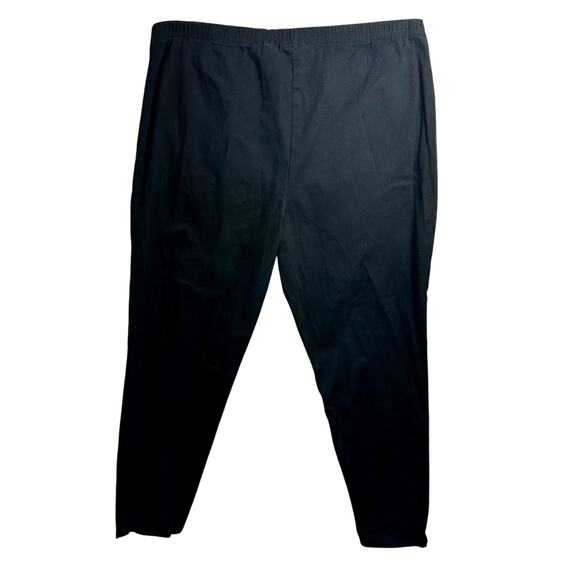 Real Size Elastic Capi Pants Womens Plus SZ 2X Comfy Stretch Casual Minimalist - Picture 1 of 7